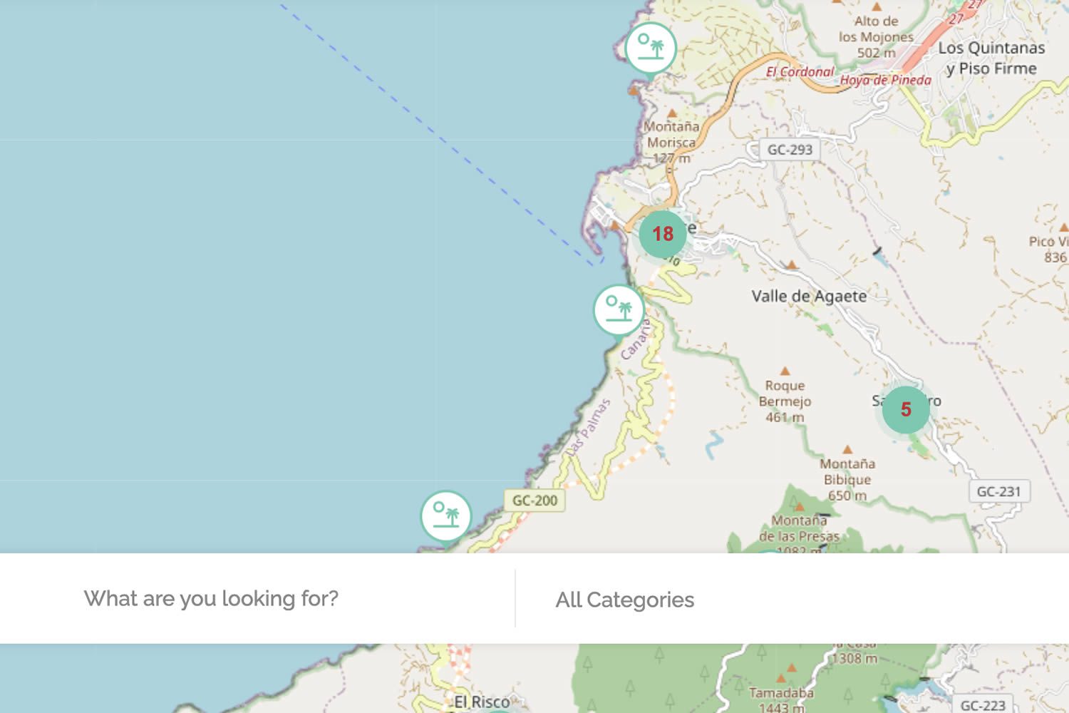 Map of Agaete - What to do in Agaete, Gran Canaria